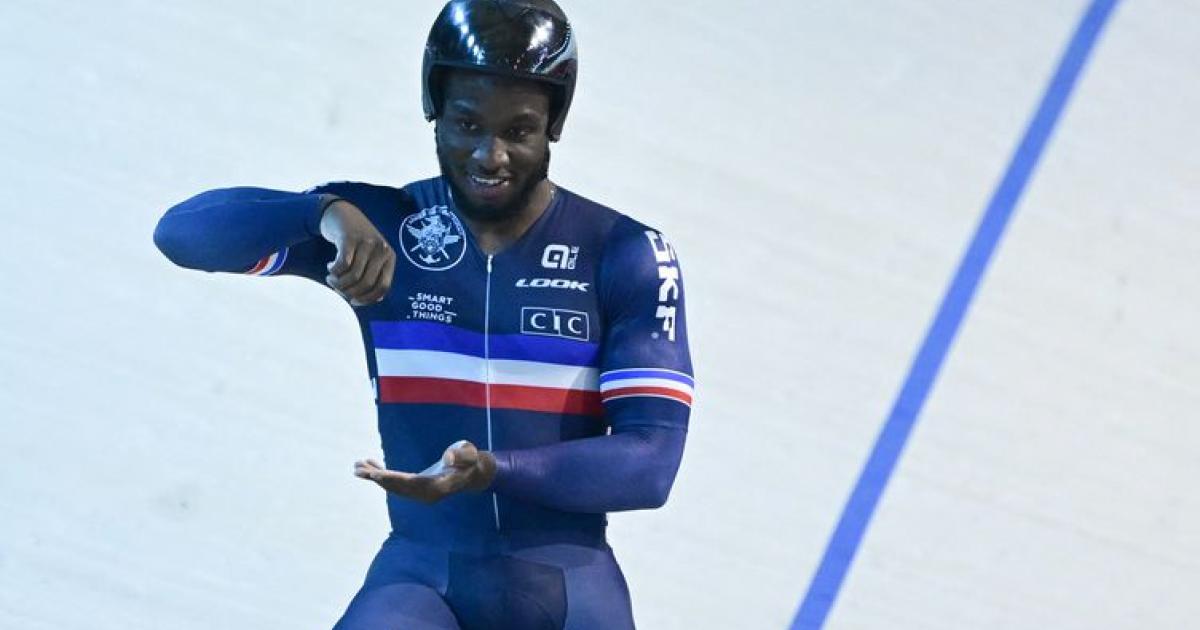 Le martiniquais Melvin Landerneau médaillé de bronze sur le keirin aux Championnats d'Europe