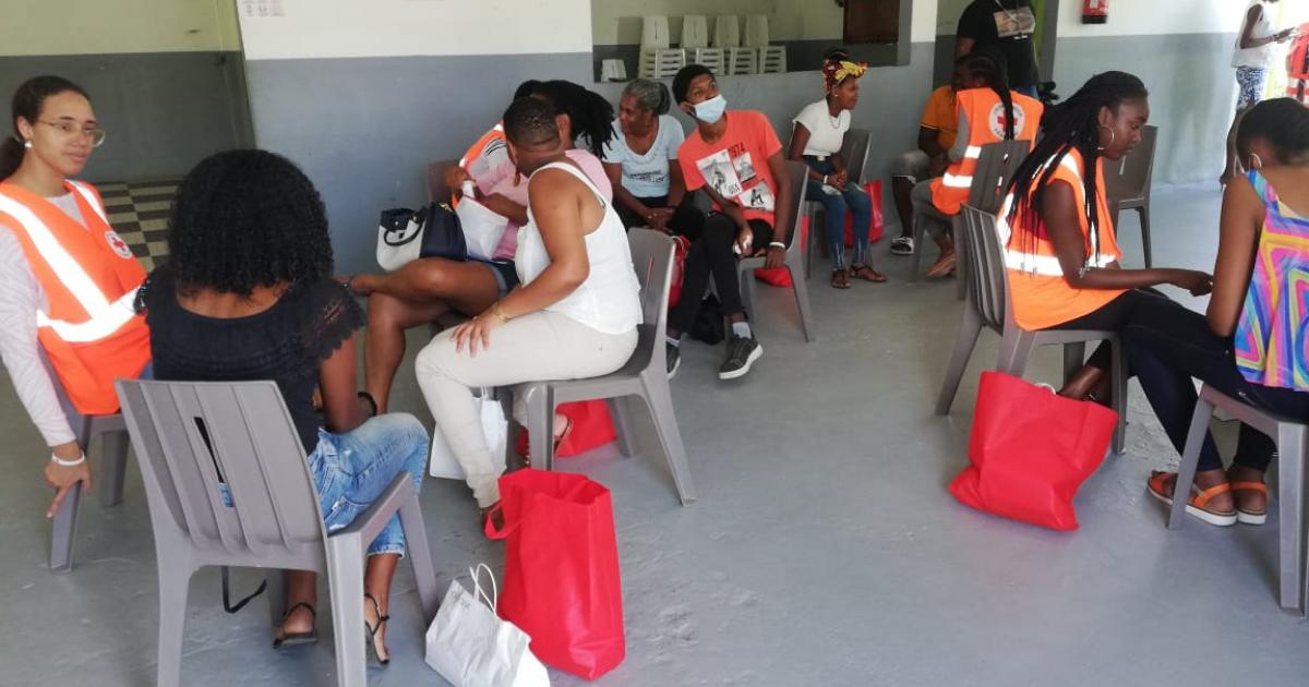 Une opération Solidarité et Jeunesse organisée par la Croix-Rouge Martinique