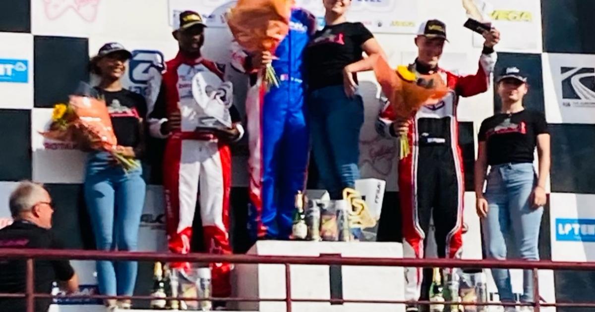Le Martiniquais Craig Tanic finit 2e de la coupe de France de karting