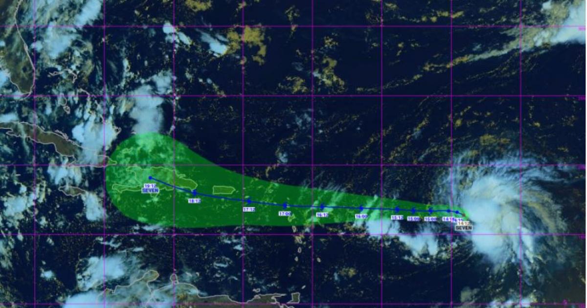     





La dépression tropicale numéro 7 menace le nord des Petites Antilles





