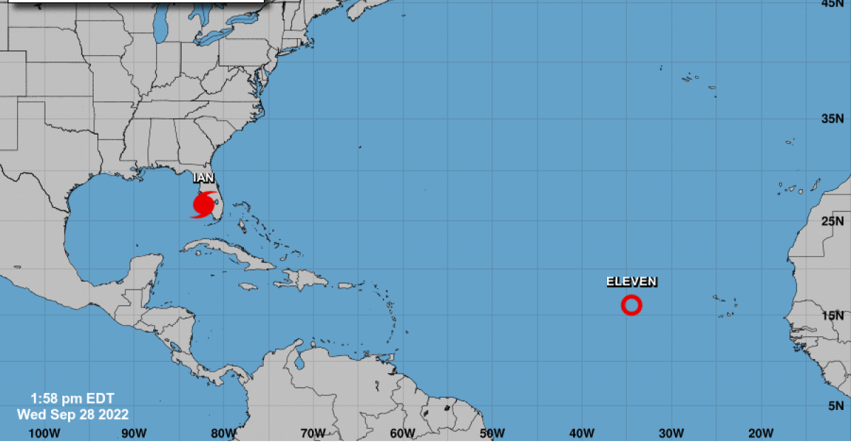 L’ouragan Ian fonce sur les États-Unis