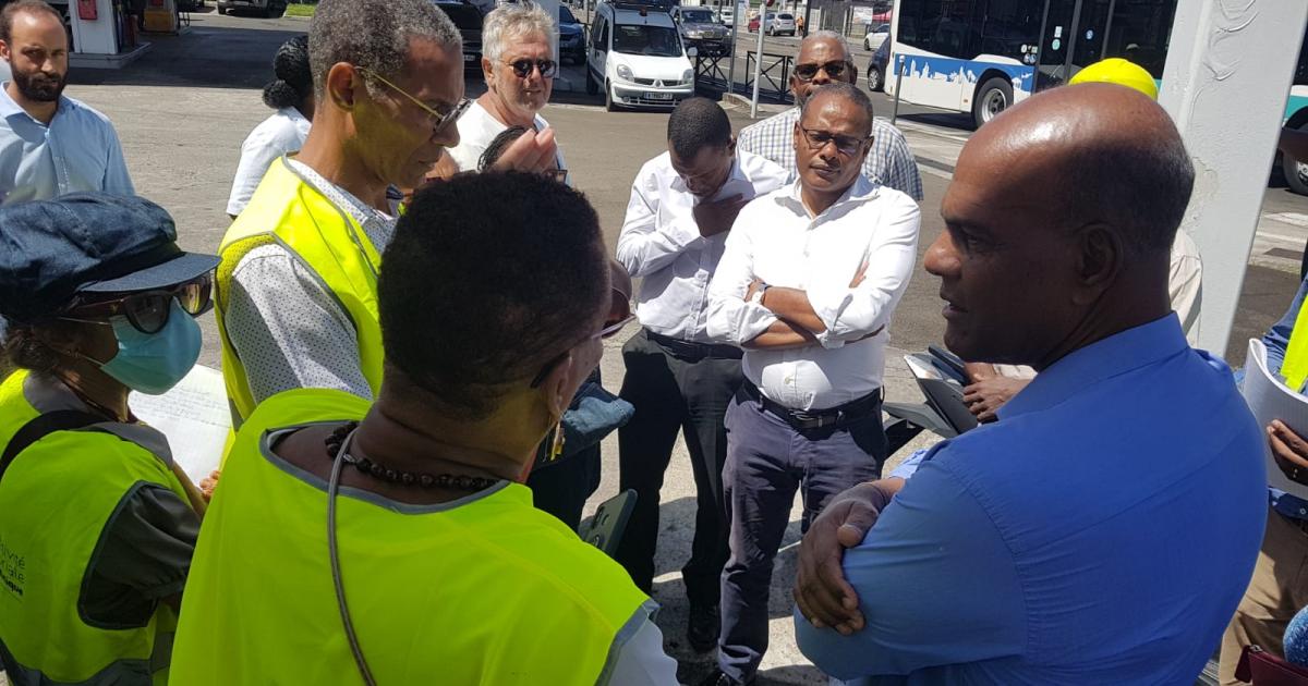 Insécurité routière : la ville et la CTM visitent les habitants du boulevard Maurice Bishop