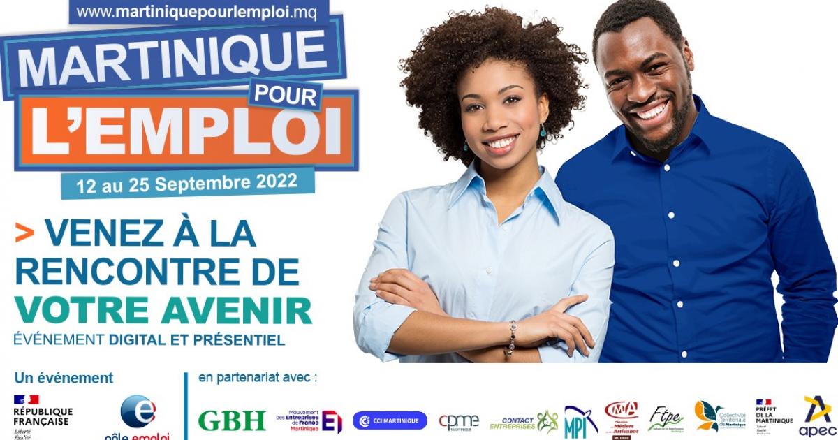 Deuxième édition du salon « Martinique Pour l’Emploi »