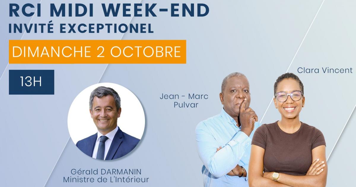 Gérald Darmanin, ministre de l'Intérieur est l'invité du 13h