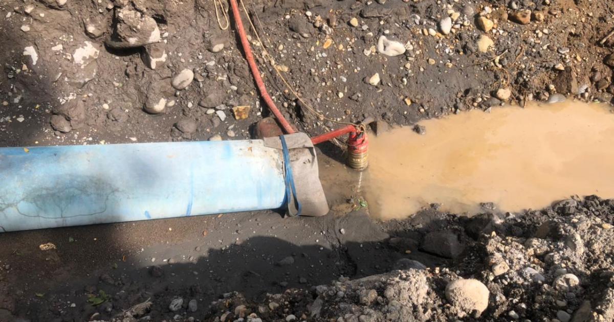 Feeder : Joël Mathurin constate l'avancée des travaux à Capesterre-Belle-Eau