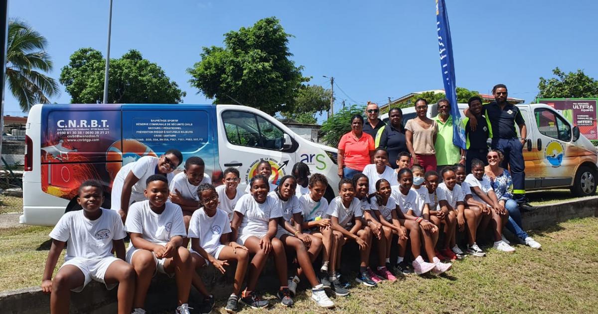 Des jeunes prennent part à la journée nationale de la résilience à Basse-Terre