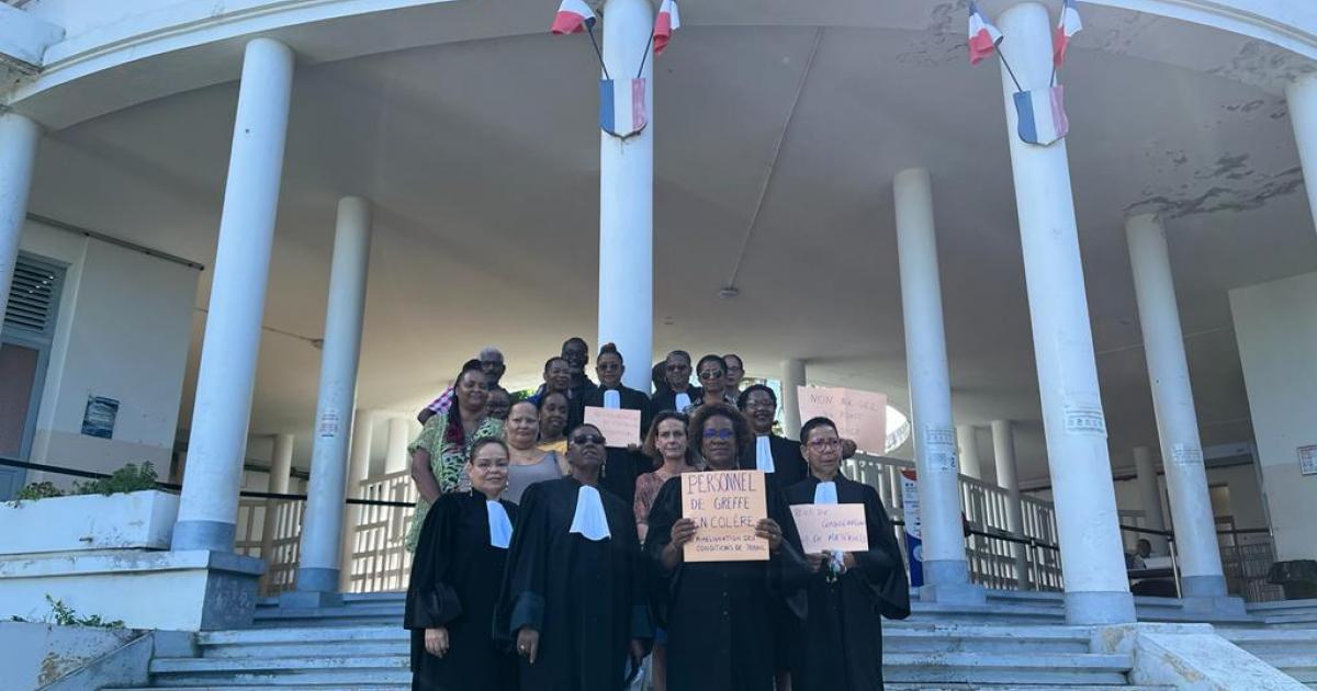 Mouvement de contestation au palais de justice de Basse-Terre