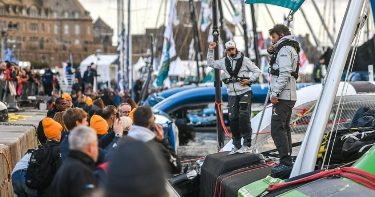     





Le départ de la Route du Rhum reporté d'au moins 48 heures à cause de la météo




