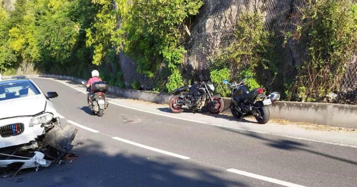 Deux accidents impliquant des deux-roues ce dimanche