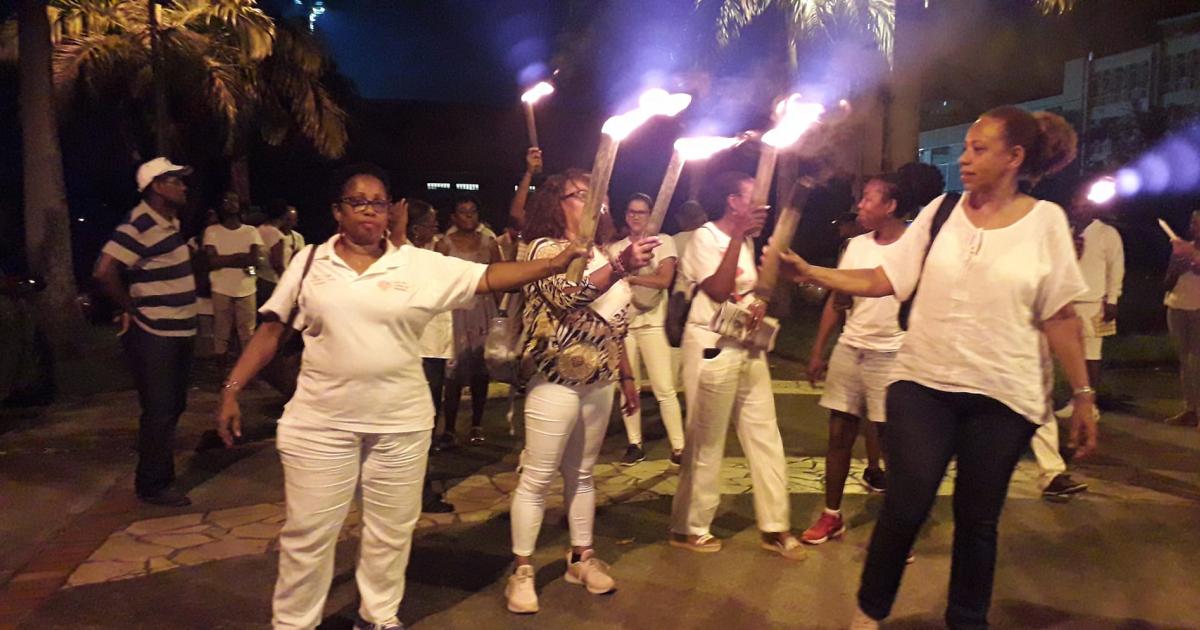Chlordécone : une marche aux flambeaux en opposition aux réquisitions du parquet de Paris