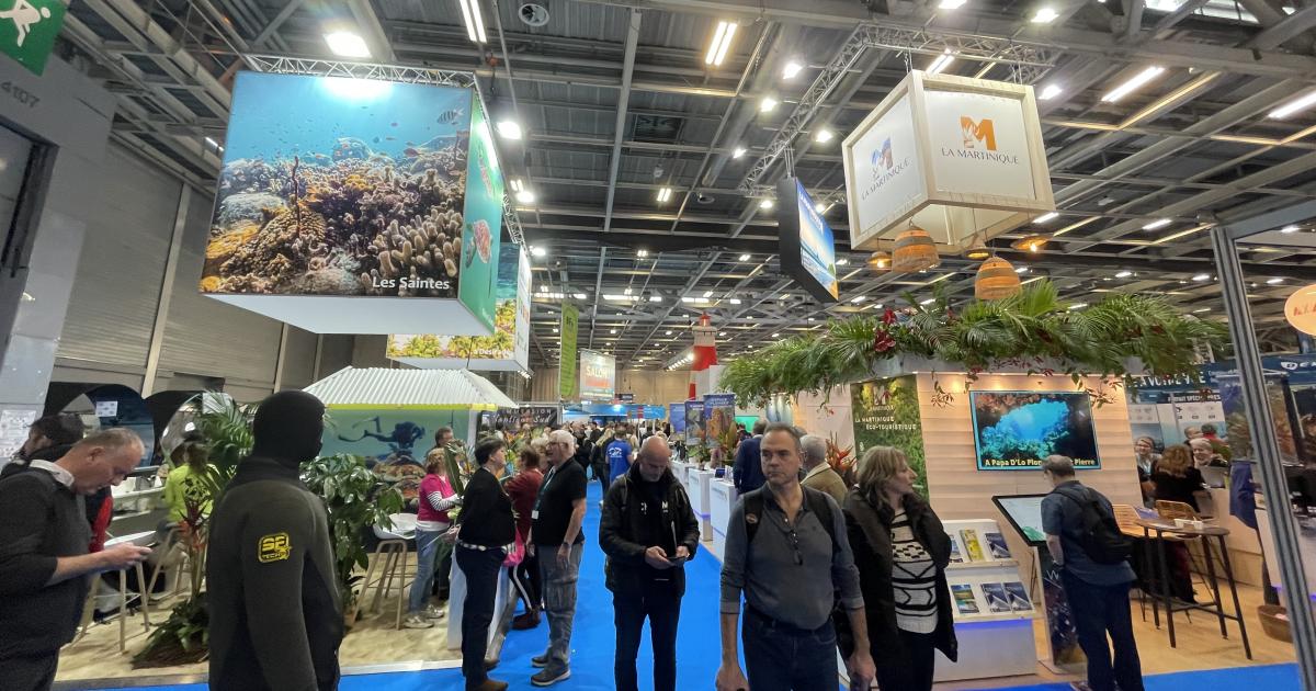 Les Antilles tentent de séduire au Salon de la plongée sous-marine