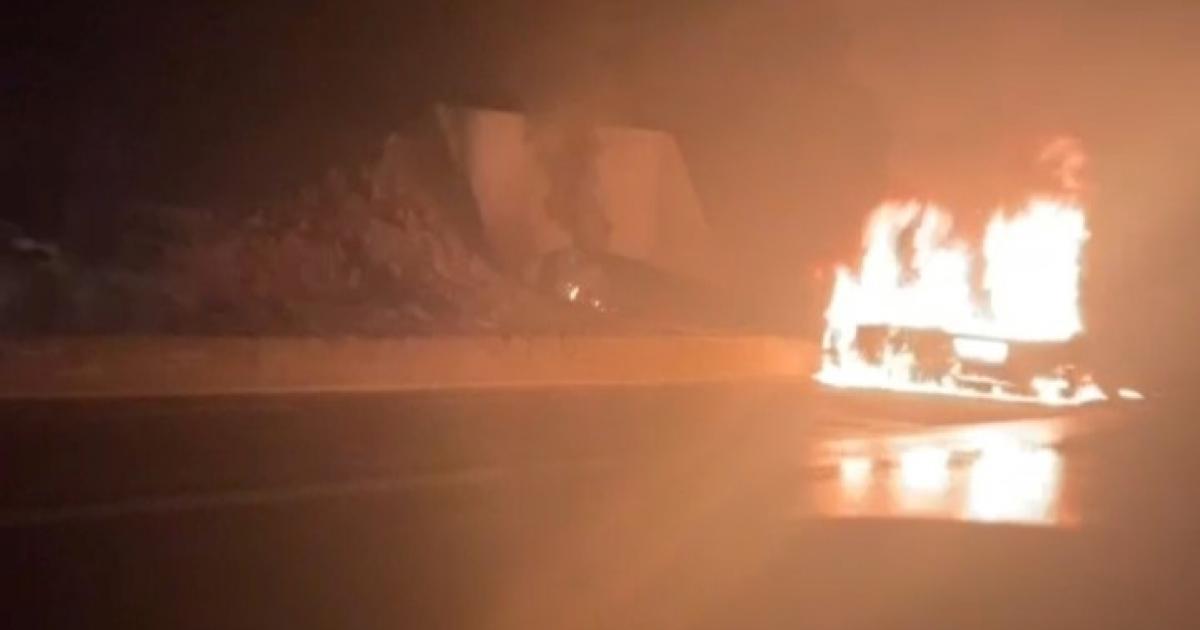 Un nouveau radar tourelle incendié à Sainte-Marie