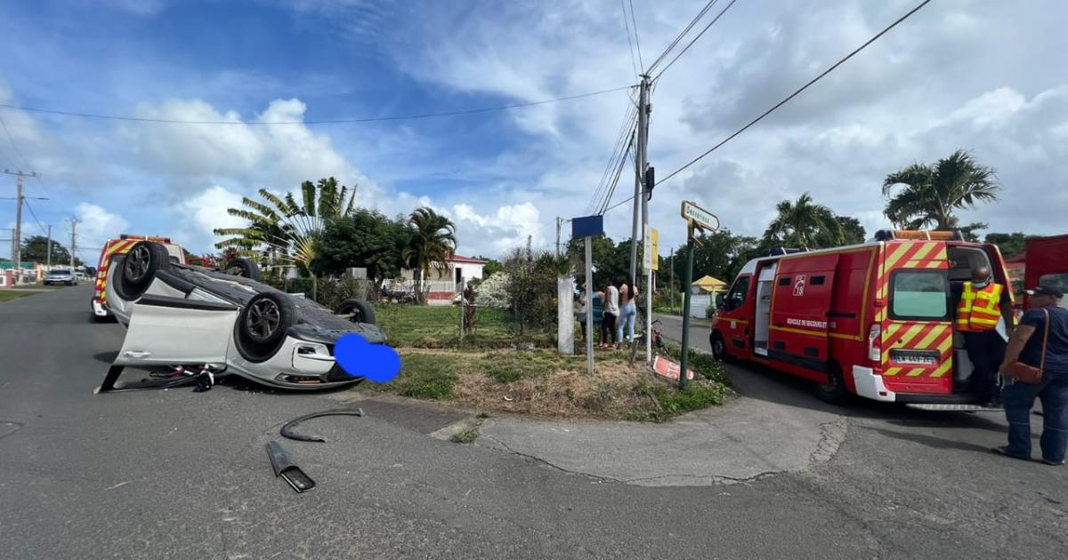 Un accident fait un blessé grave à Saint-François