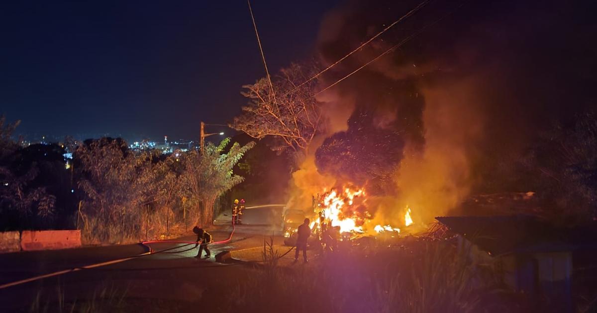 Un feu s’est déclaré à l’Ermitage