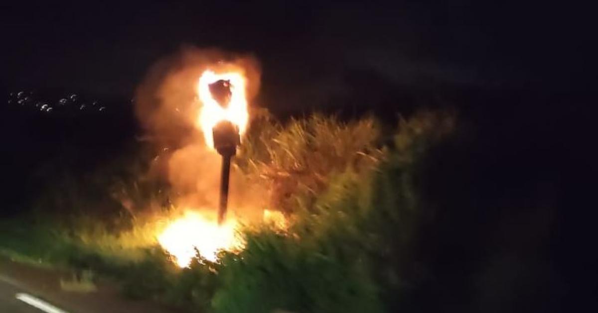     





Deux radars supplémentaires incendiés la nuit dernière en Martinique




