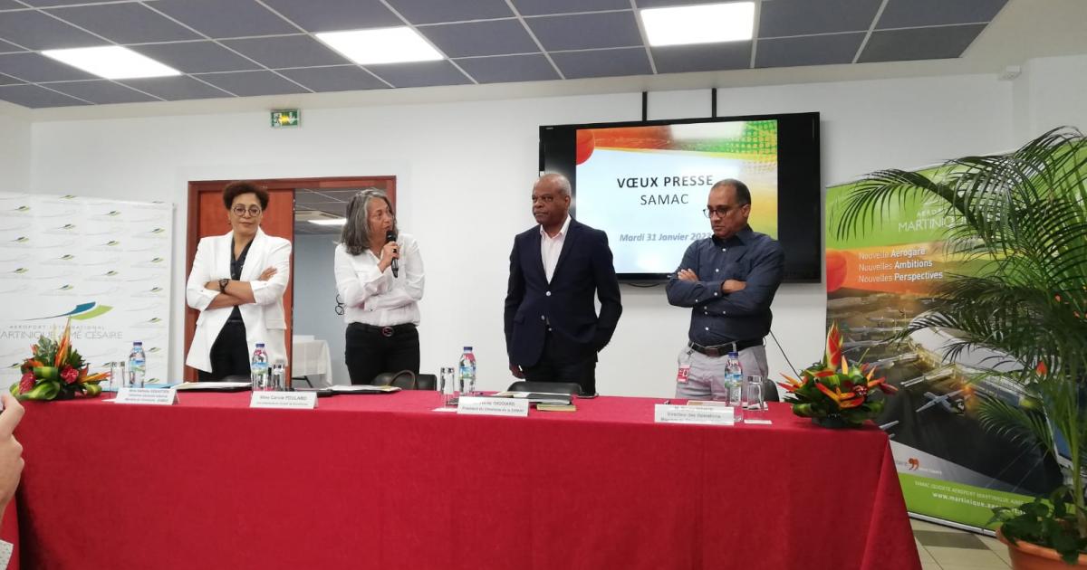 Aéroport Aimé Césaire : bilan 2022 et perspectives 2023