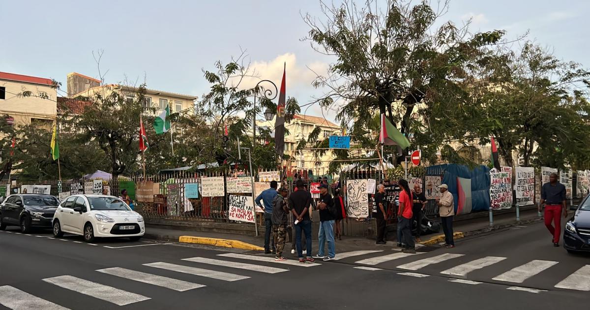 (VIDEO) Mobilisation à Lakou Kont Non-Lieu, les militants déterminés à rester