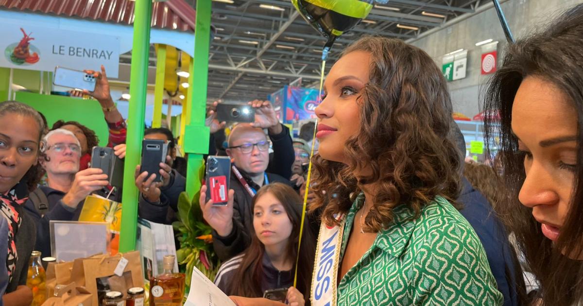 Indira Ampiot en visite au Salon de l’agriculture