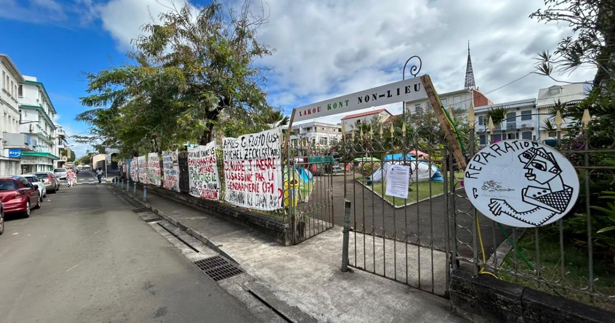 La ville de Fort-de-France ordonne la fermeture de la « place Légitime Défense »