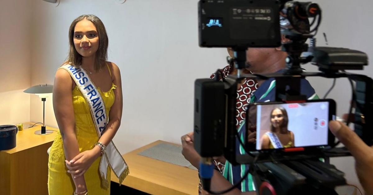 Indira Ampiot, Miss France, à nouveau de retour en Guadeloupe