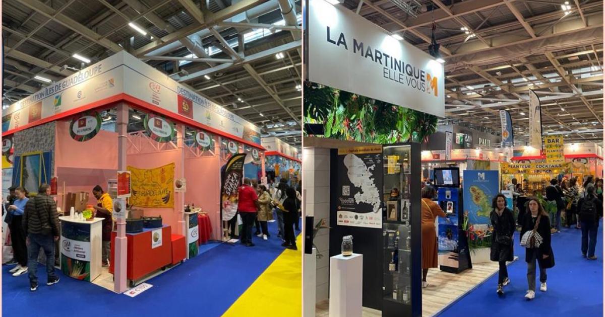 58 stands de Martinique et de Guadeloupe à la Foire de Paris