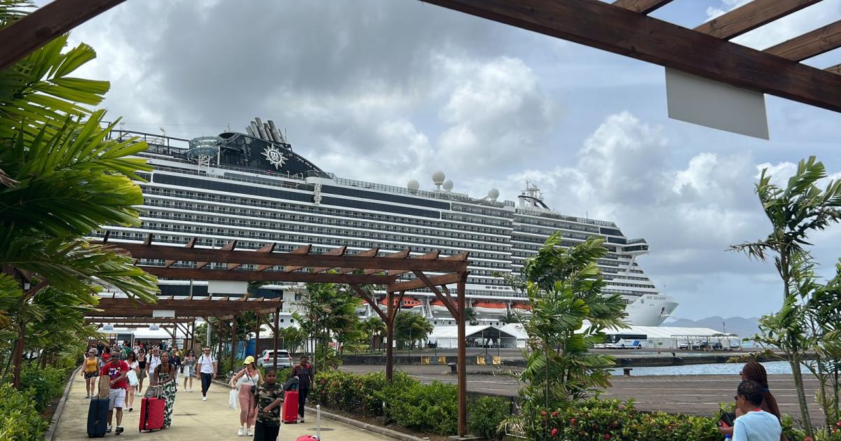 Près de 400 000 croisiéristes en Martinique : une saison très prometteuse
