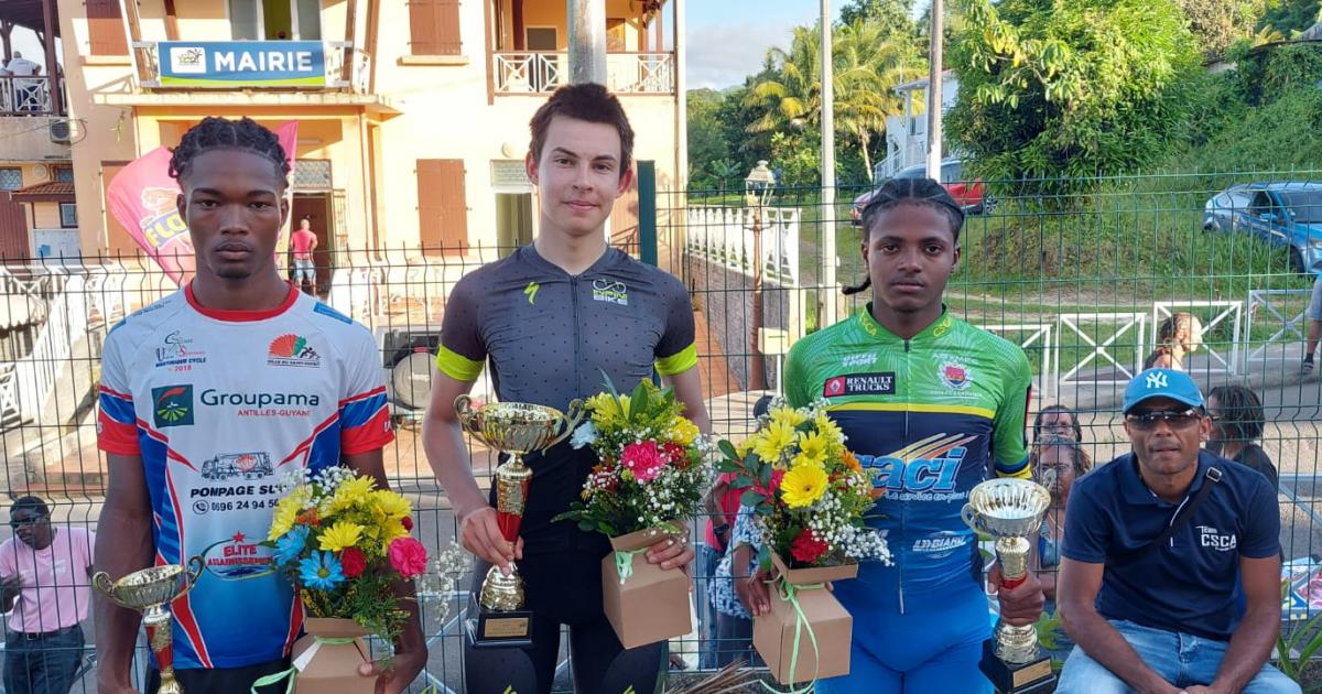 2ème étape du Tour Cycliste Junior de Martinique : victoire d’Herbaud, Louison en jaune