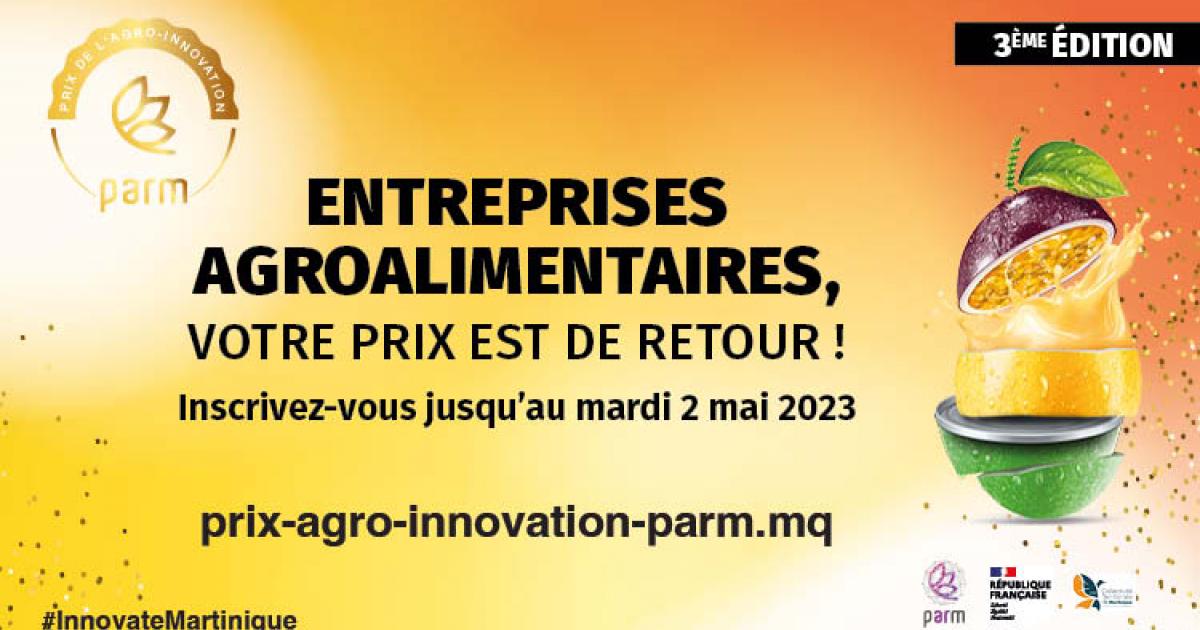 Prix de l’agro-innovation du PARM, une 3ème édition riche en nouveautés
