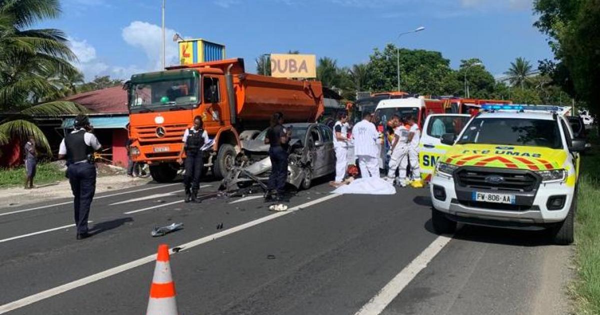 Un homme de 26 ans est décédé après un grave accident au niveau de la Riviera au Gosier