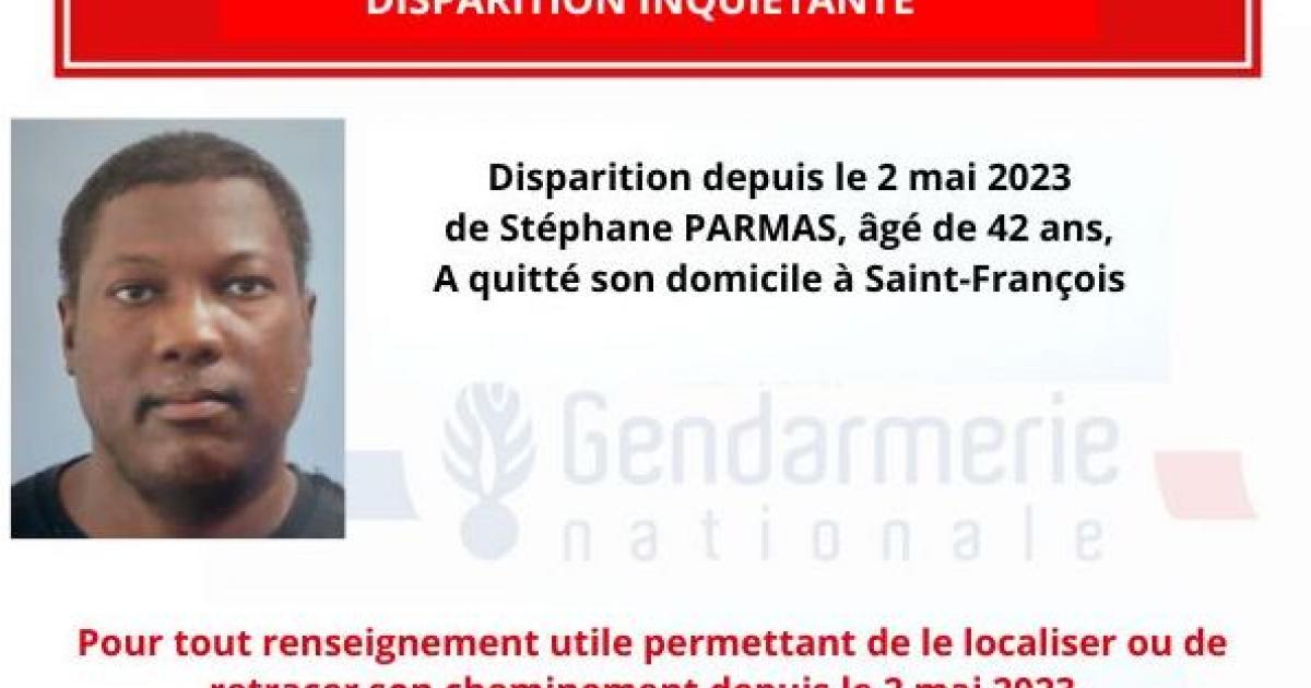 Appel à témoins : un habitant de Saint-François porté disparu