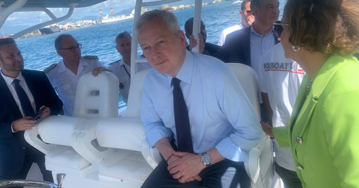 L’extension du Grand Port Maritime de Guadeloupe au cœur des échanges avec Bruno Le Maire