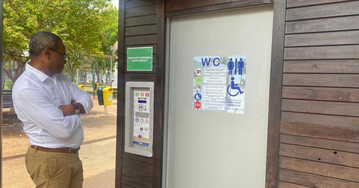 Des nouvelles toilettes publiques à Fort-de-France pour un centre-ville plus propre
