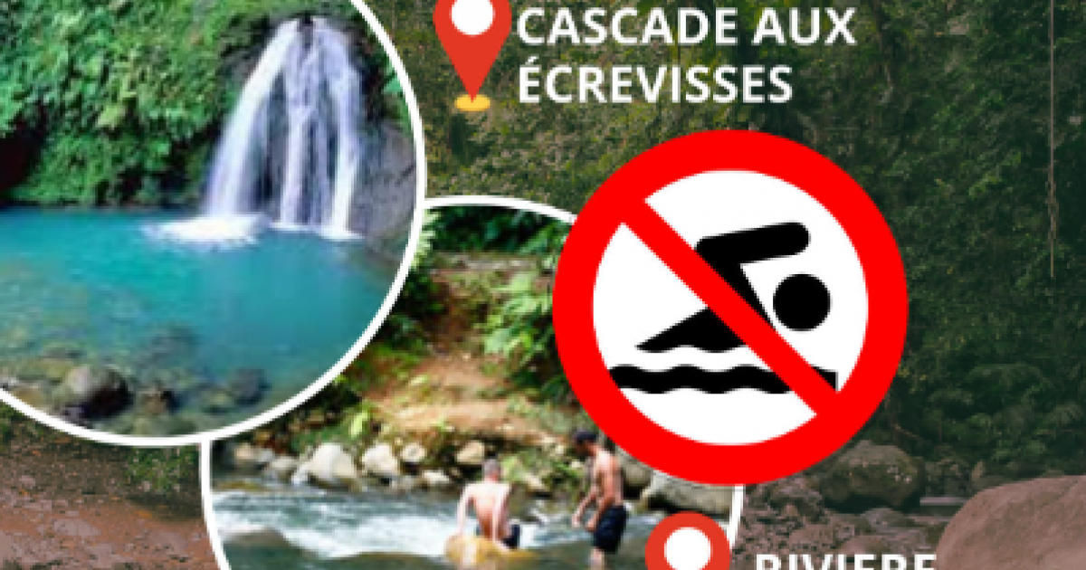     





La baignade est temporairement interdite à Bras David et à la Cascade aux écrevisses




