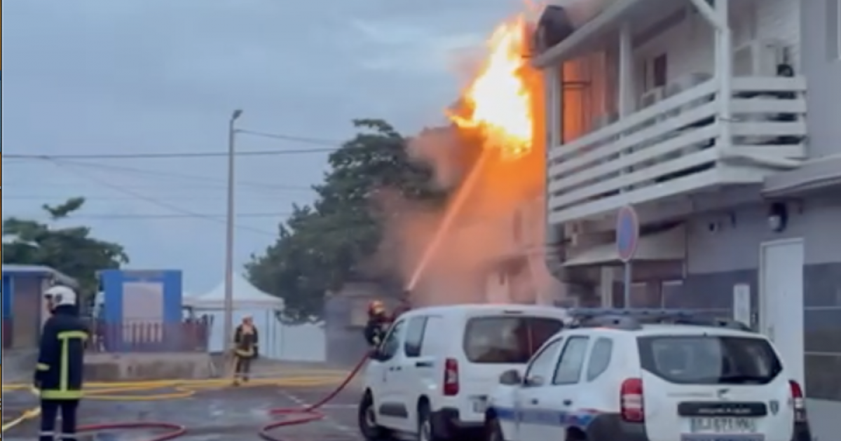 Un incendie détruit totalement un restaurant du bord de mer à Sainte-Luce