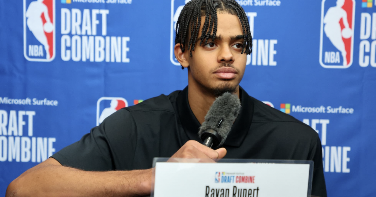 Le basketteur martiniquais Rayan Rupert drafté en NBA !