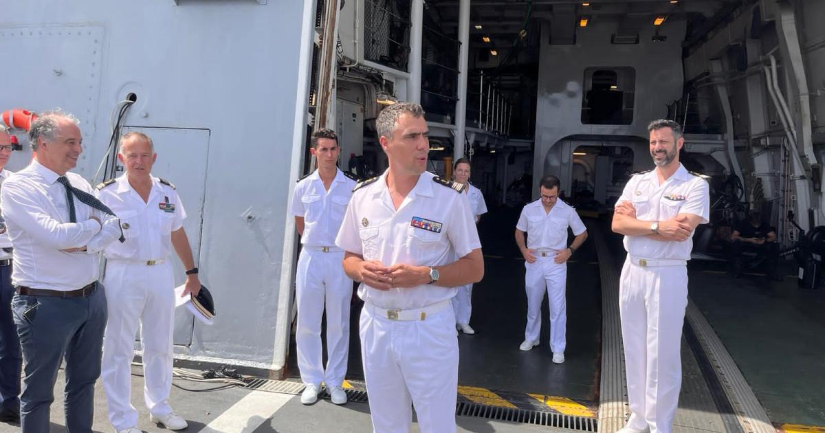 Marine Nationale : fin des visites de La Frégate La Fayette au port Caraïbes
