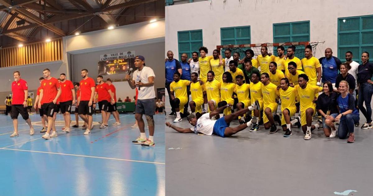 Handball : la sélection du Monténégro remporte la Air Caraïbes Cup contre celle des Antilles-Guyane