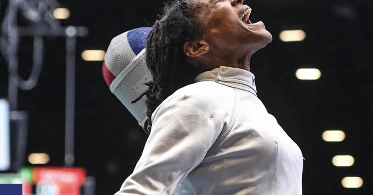 Marie-Florence Candassamy, championne du monde d’escrime