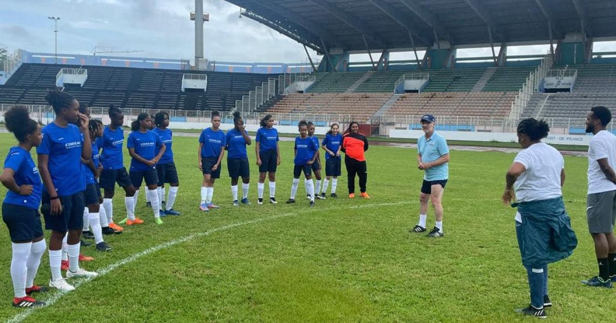 Corsair Foot Académy : c’est parti en Martinique !