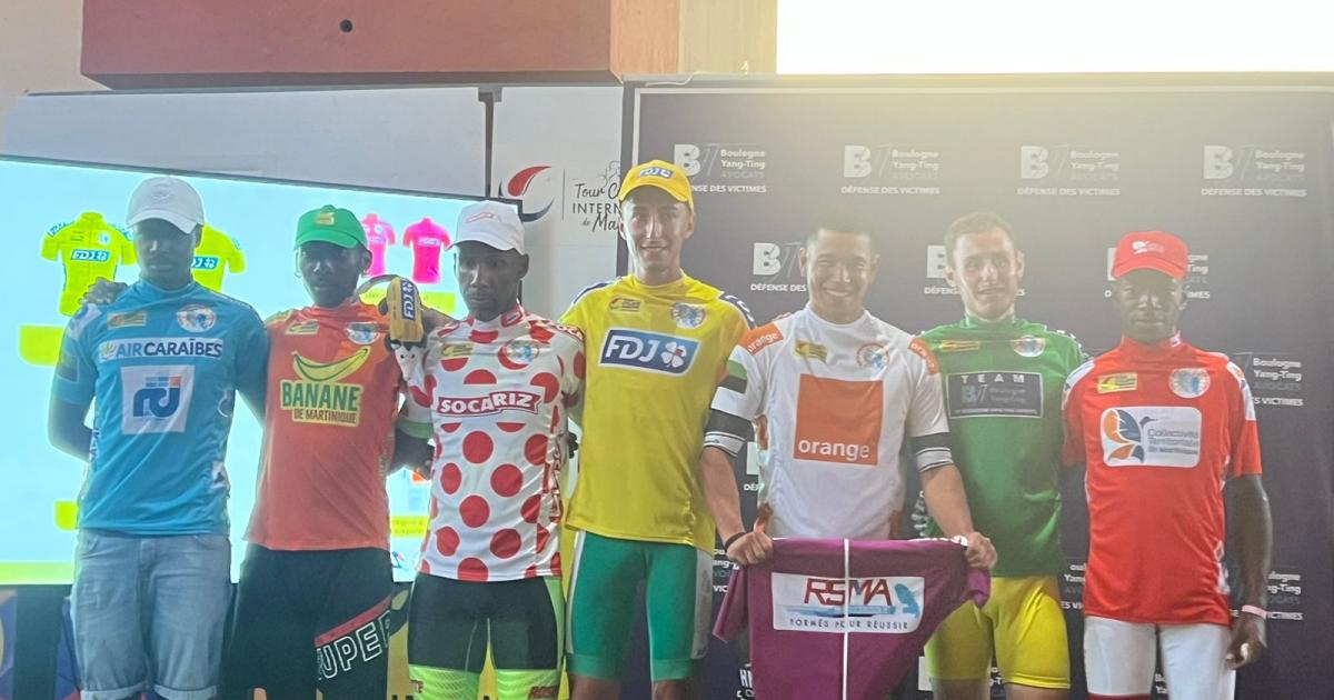 Classements et maillots après la 2ème étape du Tour Cycliste de Martinique
