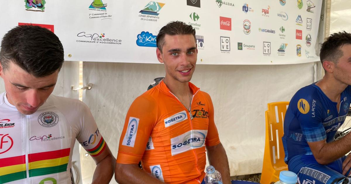 Dylan Durand, vainqueur de la 2ème étape du Tour de Marie-Galante