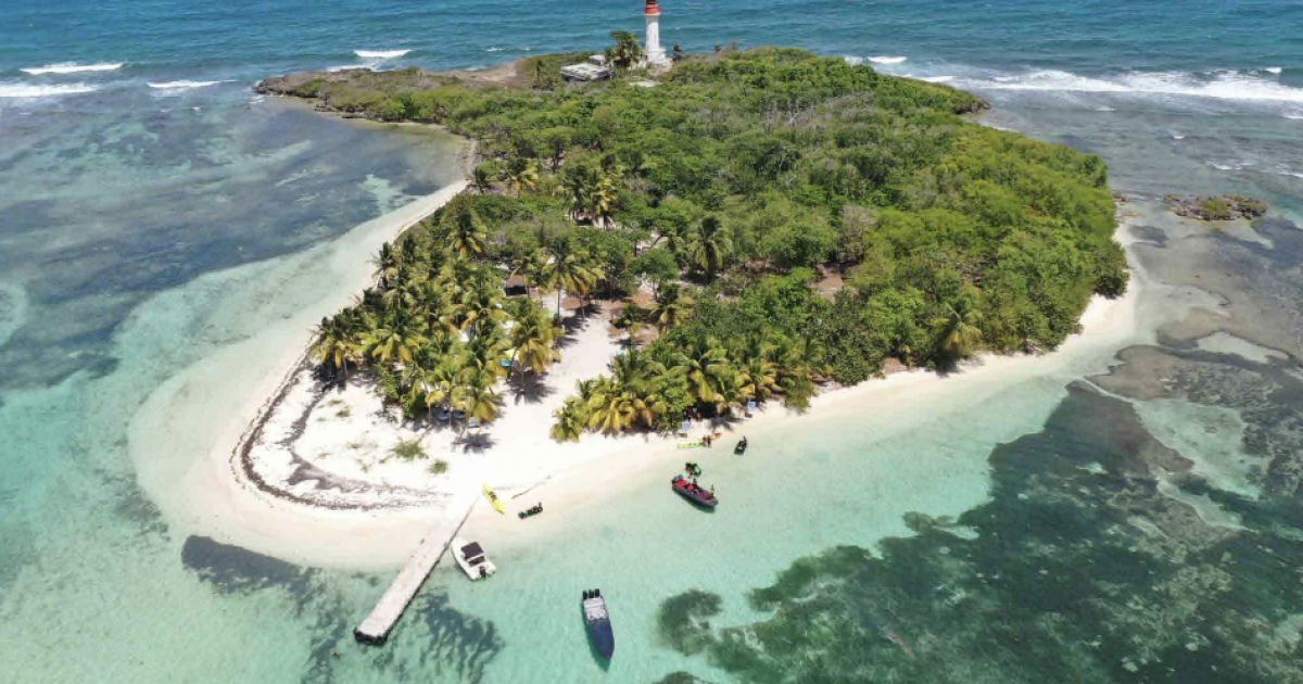 La circulation maritime interdite pendant 12 jours au large de l’îlet du Gosier