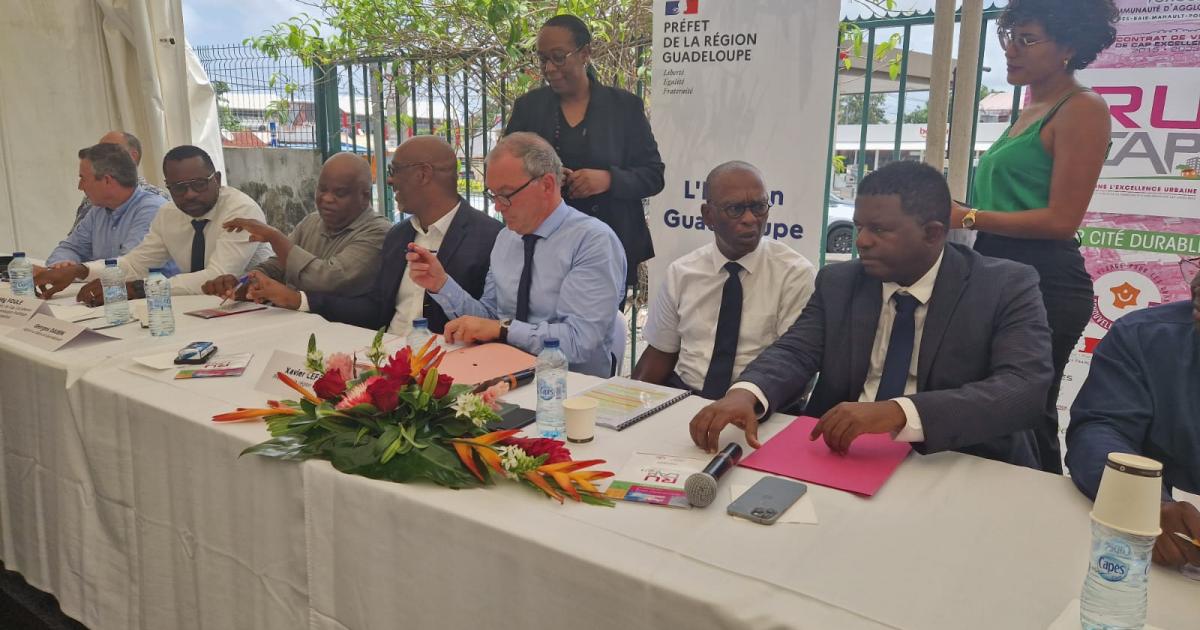 Rénovation urbaine : Cap Excellence renouvelle ses conventions partenariales