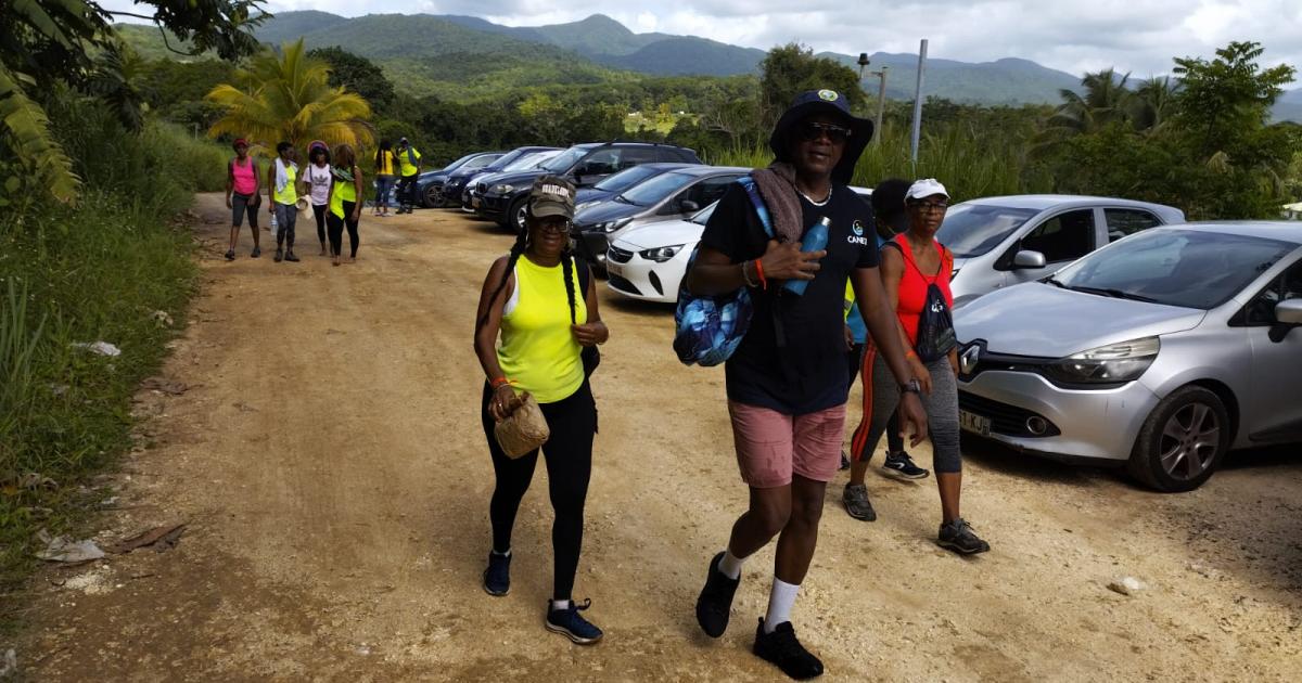 Une marche dans le nord Basse-Terre pour encourager l’activité physique