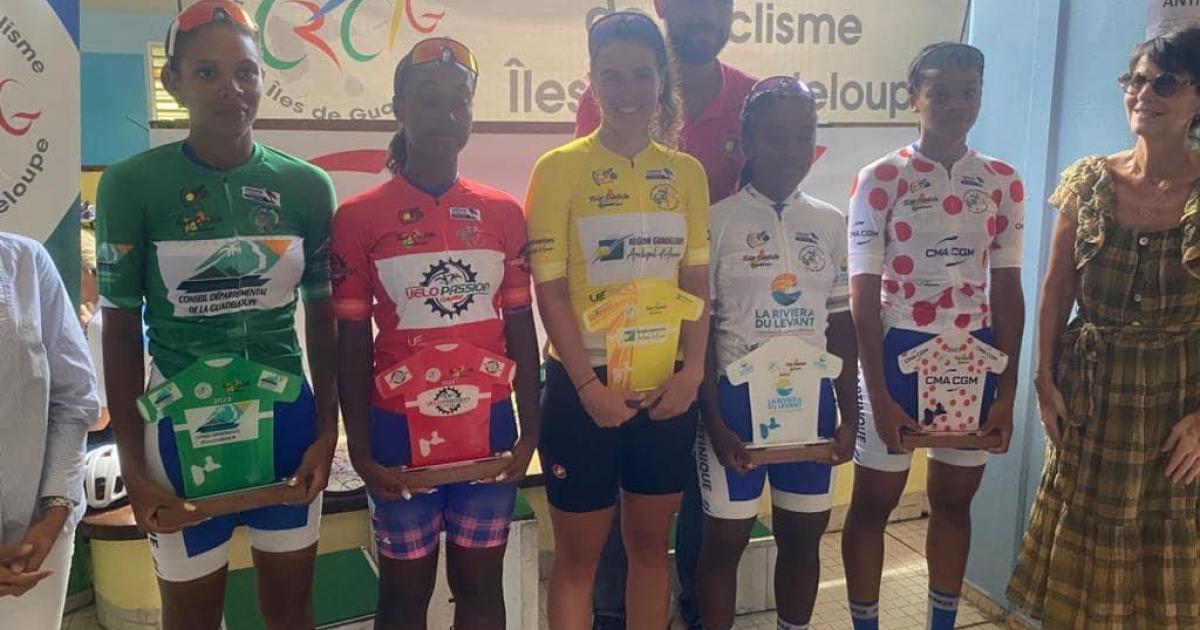     





Bérénice Paul remporte le tour cycliste féminin de Guadeloupe 




