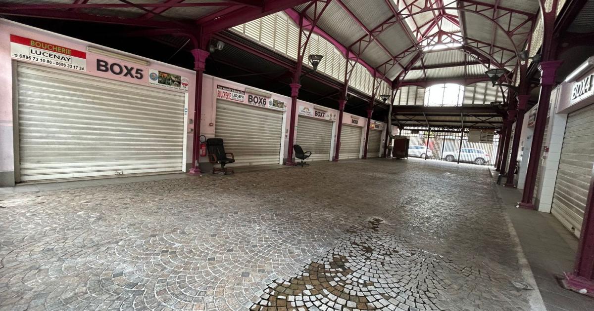 À Fort-de-France, une trentaine de commerces, dont le marché couvert, plongés dans le noir