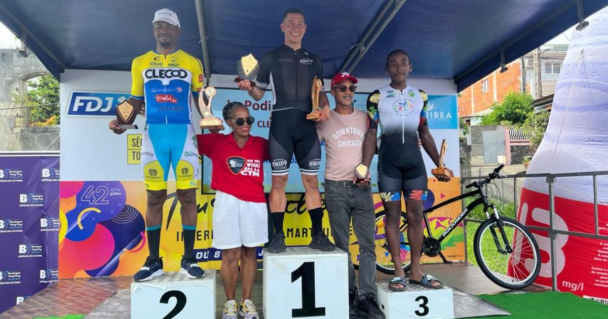 Tour cycliste de Martinique : Damien Urcel, 3ème de la première étape