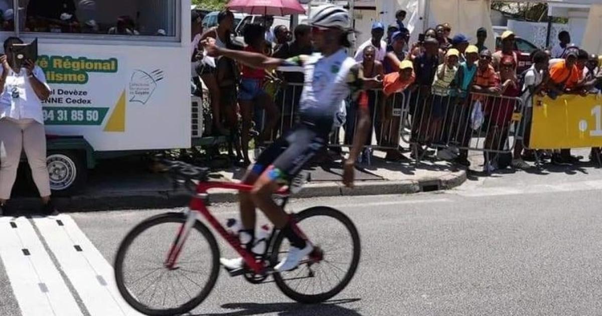 Tour cycliste de Guyane : coup double pour les Guadeloupéens pour la 3e étape