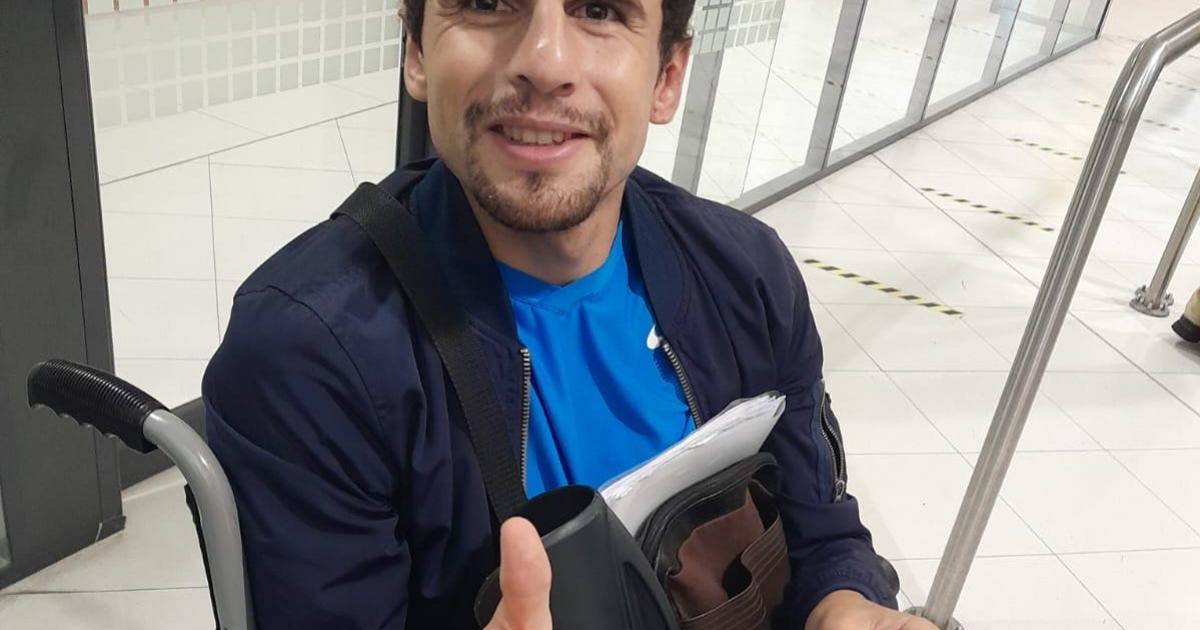 Blessé sur le Tour cycliste de Martinique, Camilo Castro Pulido est rentré en Colombie