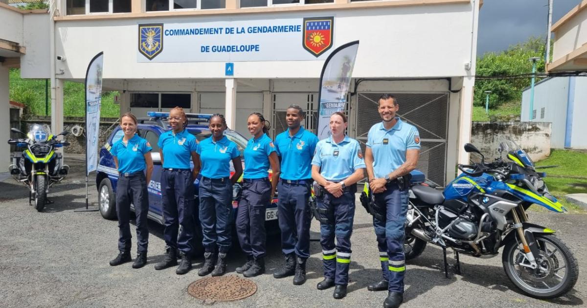 Les gendarmes font aussi leur Tour cycliste de Guadeloupe
